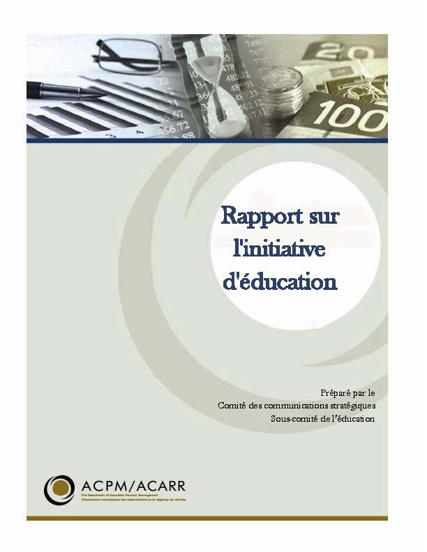 rapport sur l'initiative